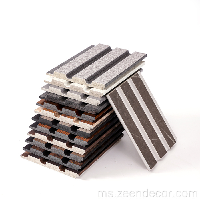 Papan dinding hiasan 3d dinding panel kayu pelapisan kayu